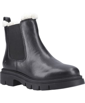 A classic Chelsea boot with up to date chunky features, as well as a cosy faux shearling lining and memory foam interior, you'll be comfy, warm and look great whilst out and about