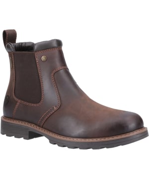 Ein klassischer, robuster Chelsea-Boot mit all den Merkmalen und Vorteilen, die Sie von Cotswold Shoes kennen. Mit einem gepolsterten Lederkragen für maximalen Komfort. Mit wasserdichten Lederoberteilen, um Ihre Füße während der nassen Jahreszeit trocken zu halten.