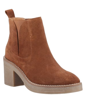 Sagen Sie Hallo zu mühelosem Stil mit dem Felicia Boot! Aus echtem Wildleder gefertigt, verfügt dieser Stiefel über ein gemütliches Fleecefutter, einen Blockabsatz und WorryFree wasserabweisenden Schutz – ideal für den Ganztagsgebrauch. Gehen Sie mehr und machen Sie sich weniger Sorgen, ganz stilvoll.