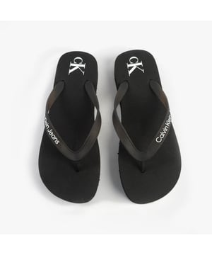 These women's flip-flops feature a TPR upper, synthetic lining and sole, and a flat platform heel. Designed for comfort and breathability, ideal for casual wear