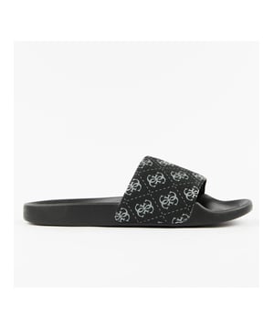 Basket Guess Tokyom Inscription Herren Schwarz Synthetik. Authentischer Schuh der Marke Guess - Streetwear/Sportswear Design von Guess - Guess für Herren, modisch und perfekt für den Alltag - Schwarze Basket Guess ergänzen ideal Ihre Garderobe - Bequeme synthetische Materialien - Klassische Schnürsenkel - Tokyom Schriftzug - Synthetisch