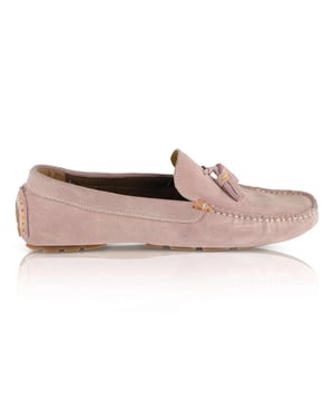 These men's loafers feature a suede upper, textile lining, and rubber sole for comfort. With a slip-on design and low top style, they suit casual wear