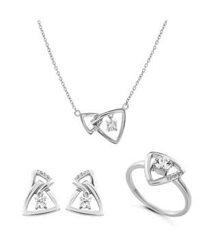 Deze Orphelia Set: Ketting + Oorbellen + Ring in Zilver is gemaakt van de hoogste kwaliteit allergievrij 925 Sterling Zilver. De Orphelia 'Santorini' Vrouwen 925 Sterling Zilver Set: Ketting + Oorbellen + Ring - Zilver SET-7570 wordt geleverd in een mooie geschenkdoos en heeft een garantie van twee jaar - het perfecte cadeau om jezelf of een geliefde te verwennen.