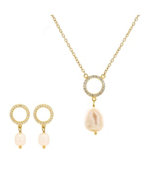 Deze Orphelia Set: Halsketting + Oorbellen in Goud is gemaakt van de hoogste kwaliteit allergievrij 925 sterling zilver. De Orphelia 'Spa' Vrouwen 925 Sterling Zilveren Set: Halsketting + Oorbellen - Gouden SET-7575/G wordt geleverd in een mooie cadeauverpakking en heeft een garantie van twee jaar - het perfecte cadeau om jezelf of een geliefde te verwennen.