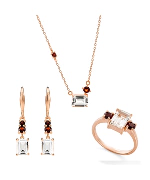 Deze Orphelia Set: Hanger + Oorbellen + Ring in Roze is gemaakt van de hoogste kwaliteit allergievrij 925 Sterling Zilver. De Orphelia 'Fira' Dames 925 Sterling Zilver Set: Hanger + Oorbellen + Ring - Roze SET-7571/RG wordt geleverd in een mooie geschenkdoos en heeft een garantie van twee jaar - het perfecte cadeau om jezelf of een geliefde te verwennen.