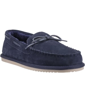 De Abraham Slipper combineert erfgoed vakmanschap met een gezellige winterstijl. Gemaakt met een echte suède bovenlaag, luxe faux fur voering, geheugenschuim inlegzool en strikafwerking, het is de perfecte mix van comfort en design. Serieus gezellig, blije zolen!