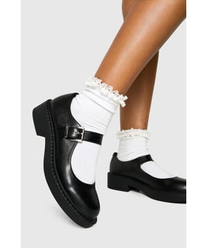 Chunky Flat Mary Janes