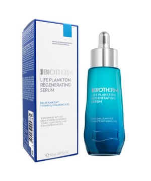 Immerse yourself in a new era of anti-aging effectiveness with the new Biotherm Life Plankton Regenerating Serum. This light serum, with a silky texture, instantly melts into your skin, revealing its full potential.

Benefits:

The secret? A powerful combination of Life Plankton Biotech and 25 billion probiotics that work in synergy to combat the signs of aging .

Experience a visible transformation, correcting 10 signs of aging* and revealing rejuvenated skin.

Light and quickly absorbed texture: Ideal for all skin types, allowing optimal absorption of nutrients and active ingredients.
Vegan formula and 94% of natural origin: We take care of your skin and the planet.
Eco-designed packaging inspired by the ocean: Produced with 20% less glass.
*Scientifically proven.