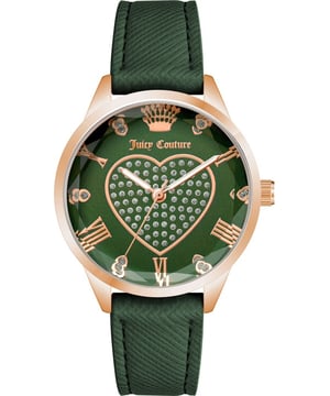 Functional and heard wearing, this Ladies Watch JC1300RGGN by Juicy Couture will keep ticking away tirelessly on your wrist for many years to come. The Ladies Watch JC1300RGGN is the perfect gift.  Dimensions (cm): 10x10x5