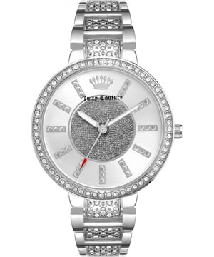 Functional and heard wearing, this Ladies Watch JC1313SVSV by Juicy Couture will keep ticking away tirelessly on your wrist for many years to come. The Ladies Watch JC1313SVSV is the perfect gift.  Dimensions (cm): 10x10x5