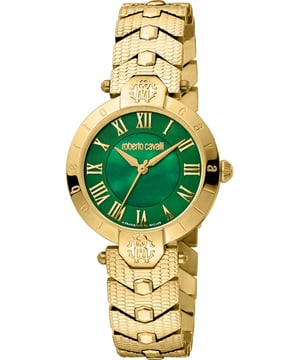 Zoals we van een gerenommeerde fabrikant als Roberto Cavalli mogen verwachten, krijgt u een horloge dat de tand des tijds zal doorstaan. Alle Roberto Cavalli horloges zijn vervaardigd met sterke en duurzame onderdelen om uw gloednieuwe RV1L166M0061 Dames Franck Muller Horloge jarenlang soepel te laten tikken om uw pols. Afmetingen (cm): 10x10x5