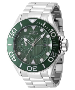 Practical, hardwearing and reliable watches from Invicta. This Mens Grand Diver Watch IN-47542 has all the Invicta traits, a sublime meticulously crafted timepiece for all occasions. And like all watches from us, you can buy with complete confidence knowing we are official Invicta dealers so your Mens Grand Diver Watch IN-47542 will arrive with a full manufacturer backed warranty and all documents.  Dimensions (cm): 10x10x5