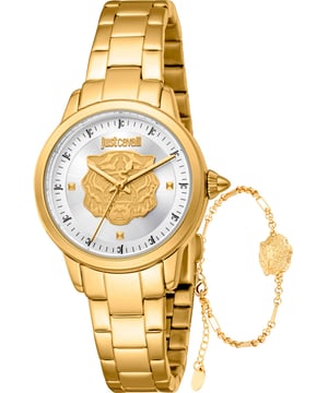 Het Dames Dolce Horloge en Armband Cadeauset JC1L334M0055 van Just Cavalli is een geweldig voorbeeld van waarom de Just Cavalli collectie zo populair is geworden. Geschikt voor de meeste gelegenheden is het moeilijk te vinden waarom het Dames Dolce Horloge en Armband Cadeauset JC1L334M0055 niet hoog op je boodschappenlijst zou moeten staan. Het Dames Dolce Horloge en Armband Cadeauset JC1L334M0055 is een prachtig cadeau. Afmetingen (cm): 10x10x5