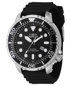As we have come to expect from a manufacturer as highly regarded as Invicta, you get a watch that will last the test of time. All Invicta watches have been manufactured using strong and durable parts to keep your brand new  IN-44834 Mens Pro Diver Watch ticking away on your wrist for many years to come.  Dimensions (cm): 10x10x5