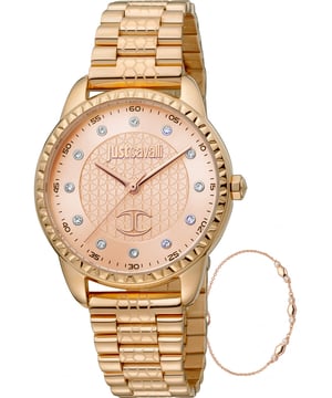 Set van Dameshorloge en Armband JC1L176M0075 van Just Cavalli is een geweldig voorbeeld waarom de Just Cavalli collectie zo populair is geworden. Geschikt voor de meeste gelegenheden is het moeilijk een reden te vinden waarom de Set van Dameshorloge en Armband JC1L176M0075 niet hoog op uw boodschappenlijstje zou moeten staan. De Set van Dameshorloge en Armband JC1L176M0075 is een prachtig cadeau. Afmetingen (cm): 10x10x5