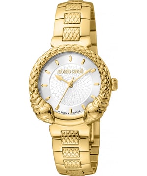 Functional and heard wearing, this Ladies Franck Muller Watch RV1L190M0041 by Roberto Cavalli will keep ticking away tirelessly on your wrist for many years to come. The Ladies Franck Muller Watch RV1L190M0041 is the perfect gift.  Dimensions (cm): 10x10x5