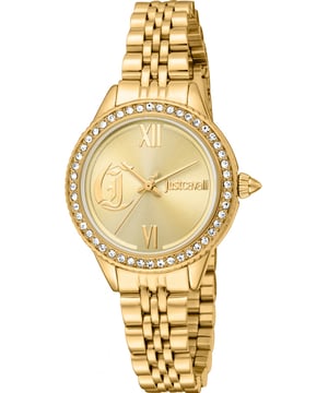 Wie wir es von einem so angesehenen Hersteller wie Just Cavalli erwarten, erhalten Sie eine Uhr, die die Zeit überdauern wird. Alle Just Cavalli Uhren wurden aus starken und langlebigen Komponenten gefertigt, um Ihre brandneue JC1L316M0055 Ladies Glam Chic Uhr für viele Jahre am Handgelenk am Laufen zu halten. Abmessungen (cm): 10x10x5