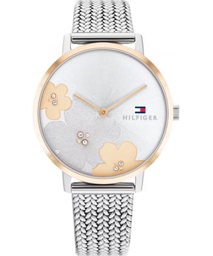 Tommy Hilfiger 1782604 - Reloj para mujer cuarzo acero inoxidable&bull; material: acero inoxidable&bull; cristal: min&egrave;ral&bull; pulsera: acero inoxidable&bull; correa: gris&bull; resistencia al agua: 0 m (0 ATM)&bull; tama&ntilde;o de la caja: 34 mm