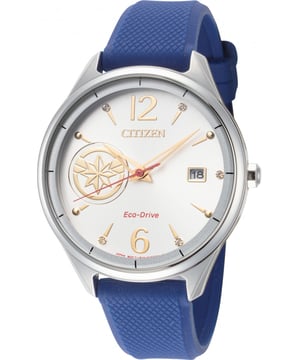 As we have come to expect from a manufacturer as highly regarded as Citizen, you get a watch that will last the test of time. All Citizen watches have been manufactured using strong and durable parts to keep your brand new  FE6101-05W Ladies Captain Marvel Watch ticking away on your wrist for many years to come.  Dimensions (cm): 10x10x5