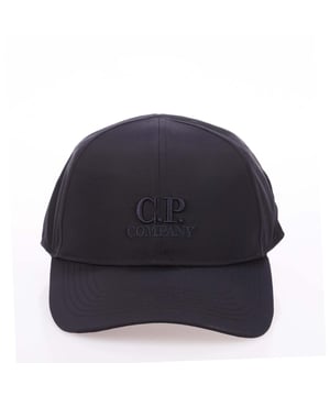 C.P. Company Chrome-R Goggle Cap in marineblauw.- Brilglazen achteraan.- Paneelconstructie.- Geborduurd logodetail.- Gebogen rand.- 100% polyamide.- Ref: 18CMAC146A888