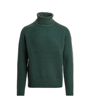 Experience exceptional warmth and style with the Parajumpers Ettore Green Gables Turtleneck Sweater. Crafted from 100% extra fine merino wool, this men's sweater offers superior softness and breathability, ensuring comfort throughout the day. The rich green Gables color adds a sophisticated touch to your wardrobe, perfect for both casual and smart occasions. Designed with a classic turtleneck, it provides extra protection against chilly weather while maintaining a sleek silhouette. Made with quality craftsmanship in China, this sweater combines durability with timeless elegance, making it a versatile and essential piece for your seasonal collection