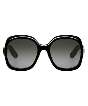 Elevate your style with the Dior Lady Sunglasses, featuring a sleek shiny black frame paired with sophisticated smoke grey lenses. Designed for women who appreciate luxury and elegance, these sunglasses offer both timeless fashion and practical eye protection. The refined design complements any outfit, making them perfect for everyday wear or special occasions. Experience comfort and confidence with Dior's impeccable craftsmanship, ensuring you stand out with a chic, modern look wherever you go. Make a statement and protect your eyes in style with these must-have Dior sunglasses. Made In Italy 100% Plastic