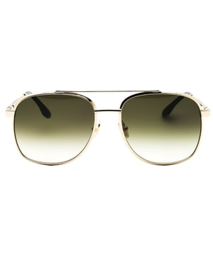 Elevate your style with the Victoria Beckham Smoke Gradient Gold Sunglasses, designed for the modern woman who values both fashion and function. Featuring a sleek gold frame paired with sophisticated smoke gradient lenses, these sunglasses offer a perfect balance of elegance and subtle edge. The dimensions-58mm lens width, 17mm bridge, and 140mm temple length-ensure a comfortable fit for everyday wear. Whether you're stepping out for a casual day or making a statement at a special event, these sunglasses provide UV protection while enhancing your look with timeless luxury. Make every outfit unforgettable with this iconic accessory. 100% Metal