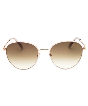 Elevate your style with the Love Moschino Brown SF Lensed Gold Sunglasses, designed to combine fashion and function effortlessly. Featuring a chic brown frame with subtle gold accents, these sunglasses offer a sophisticated look that complements any outfit. The 55x18x140mm dimensions ensure a comfortable fit, while the high-quality lenses provide excellent sun protection. Perfect for women who want to make a bold statement, these sunglasses blend Moschino's iconic flair with everyday practicality. Step out confidently and protect your eyes in style with this must-have accessory. 100% Metal