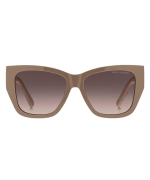 Elevate your eyewear collection with these Sunglasses, a perfect fusion of luxury and contemporary design. These sunglasses feature a sophisticated frame that complements any face shape, offering both style and comfort. Equipped with high-quality lenses, they provide excellent protection against harmful UV rays, ensuring your eyes stay safe during sunny days. Whether you're dressing up for a special occasion or adding a chic touch to your everyday look, these Marc Jacobs sunglasses deliver timeless elegance and reliable performance. Make a bold fashion statement while enjoying superior comfort and clarity. Made In Italy. Material 100% Acetate. Size 55/16/145. Sunglasses come with branded case and cleaning cloth