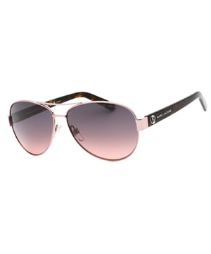 Discover the perfect blend of style and sophistication with the Marc Jacobs Pink Havana Sunglasses. Featuring a chic pink Havana frame paired with grey fuchsia lenses, these sunglasses offer a unique and fashionable look for women. Designed with precise measurements (60x13x135), they provide a comfortable fit while enhancing your everyday outfits. Whether you're heading to a sunny brunch or a casual day out, these sunglasses add a touch of luxury and vibrant color to your ensemble. Elevate your accessory game with this standout piece from Marc Jacobs. 100% Plastic