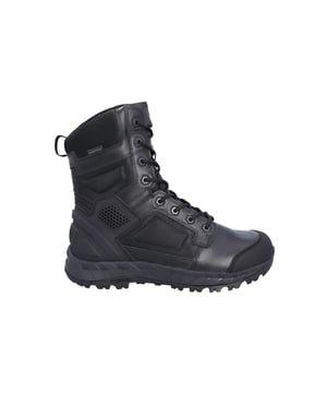 Engineered for peak performance in the toughest conditions, the Magnum Spider Exo 8.0 WP SZ Men's Safety Boots are the ultimate mid-cut waterproof uniform boots. Designed with all-day comfort and supreme protection in mind, these boots feature a premium Michelin high-traction outsole for unmatched grip on any surface.
 Built for endurance, the waterproof durable leather upper is reinforced with hardwearing recycled mesh panels for enhanced breathability. The M-P.A.C.T. Response insole delivers superior cushioning and shock absorption, while the RECOIL midsole reduces fatigue by absorbing impact with every step.
 For additional protection and support, the boots include M-P.A.C.T. ankle impact protection, an abrasive-resistant rubber scuff cap, and external heel support. A fast-wicking lining keeps feet dry, and the padded collar ensures comfort throughout the day. Practical features like a lace pocket and side zip make these boots as functional as they are durable.
 Whether you're on duty or on the move, the Spider Exo 8.0 WP SZ boots offer the perfect combination of rugged performance, advanced protection, and lasting comfort.

-Mid-cut waterproof uniform boots for men
- Premium Michelin high-traction outsole for superior grip
- Durable leather upper with recycled mesh for breathability
- M-P.A.C.T. Response insole for cushioning and shock absorption
- RECOIL midsole reduces fatigue by absorbing impact
- Ankle impact protection and external heel support
- Abrasion-resistant rubber scuff cap
- Fast-wicking lining keeps feet dry
- Padded collar for all-day comfort
- Lace pocket and side zip for easy use
- Built for tough conditions, ideal for duty or active wear
- Magnum branding