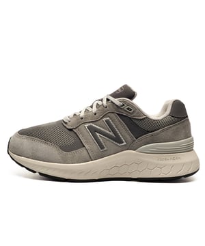 NEW IN  2025 MODEL & COLOUR 
 These New Balance Walking Fresh Foam 880 v6 Men's Trainers are designed to provide the ultimate combination of comfort, support, and durability, making them the perfect choice for the gym / cross training and everyday wear. Built with Fresh Foam midsole cushioning technology, these shoes deliver exceptional cushioning exactly where you need it most, offering a plush, responsive feel that helps reduce impact with every step. Whether you're strolling through the city, walking for exercise, or spending long hours in the gym, the Fresh Foam 880 v6 ensures a soft, comfortable ride mile after mile.
 Durability is a key feature of these trainers, thanks to the inclusion of NDurance rubber outsole technology. This high-quality rubber compound is strategically placed in high-wear areas, ensuring that your shoes stand up to the demands of daily walking while providing excellent traction and grip on various surfaces.
 - NEW IN  2025 MODEL & COLOUR 
 - Suede Leather / Textile mix upper
 - Wide 2E fit
 - Fresh Foam cushioned midsole
 - Adjustable lace closure
 - Strike Path outsole technology
 - NDurance rubber outsole
 - Soft padded heel & ankle collar 
 - Comfort cushioned insole 
 - New Balance branding