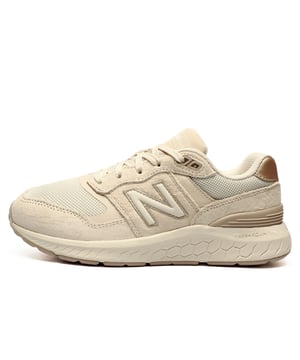 NEW IN 2025 MODEL & COLOUR
 These New Balance Fresh Foam 880 v6 women's Trainers are designed to provide the ultimate combination of comfort, support, and durability, making them the perfect choice for the gym / cross training and everyday wear. Built with Fresh Foam midsole cushioning technology, these shoes deliver exceptional cushioning exactly where you need it most, offering a plush, responsive feel that helps reduce impact with every step. Whether you're strolling through the city, walking for exercise, or spending long hours in the gym , the Fresh Foam 880 v6 ensures a soft, comfortable ride mile after mile.
 Durability is a key feature of these trainers, thanks to the inclusion of NDurance rubber outsole technology. This high-quality rubber compound is strategically placed in high-wear areas, ensuring that your shoes stand up to the demands of daily walking while providing excellent traction and grip on various surfaces.
 - NEW IN 2025 MODEL & COLOUR
 - Suede Leather / Textile mix upper
 - Fresh Foam cushioned midsole
 - Adjustable lace closure
 - Strike Path outsole technology
 - NDurance rubber outsole
 - Soft padded heel & ankle collar
 - Comfort cushioned insole
 - New Balance branding