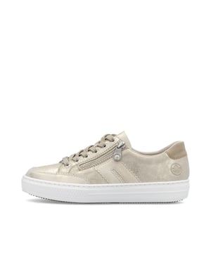 These casual low-top women's shoes feature a leather and synthetic upper with a breathable lining, round toe, platform heel, and TPE sole, ideal for everyday comfort