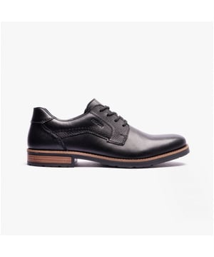 These formal men's shoes feature a leather upper, textile lining, and TPE sole with a lace-up closure. Designed for comfort and breathability, they suit low-top, wide-fit occasions