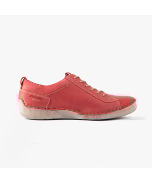 Estos zapatos casuales para mujeres cuentan con un upper de cuero y forro con un diseño transpirable. Tienen punta redonda, caña baja, cierre con cordones y una suela ligera de TPE para comodidad durante todo el día.