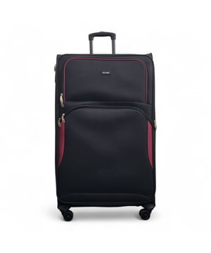 Werten Sie Ihre Reiseutensilien mit dem extragroßen, leichten 8-Rollen-Koffer auf – designt für Stil, Langlebigkeit und Funktionalität. Dieses Weichschalen-Gepäckset aus hochwertigem Nylon bietet ein elegantes Design und herausragende Leistung für all Ihre Reisen. Eigenschaften: Leichtes Nylonmaterial: Robust und dennoch leicht, dadurch einfach zu handhaben und langlebig. Erweiterbares Design: Bietet Flexibilität mit über 20 % zusätzlichem Stauraum. Sicheres Schloss: Schützt Ihre Sachen mit integriertem Zahlenschloss. 4 Doppelrollen mit 360°-Mobilität: Sorgt für müheloses Manövrieren auf unterschiedlichen Untergründen. Ergonomischer Teleskopgriff: Entwickelt für Komfort und einfache Handhabung. Organisierter Innenraum: Mit Spanngurten, Reißverschlussfächern und Netzteilern für müheloses Packen. Größen und Spezifikationen: XL: Maße: 80 x 48,5 x 32,5 cm, Gewicht: 4,80 kg, Fassungsvermögen: 126 l