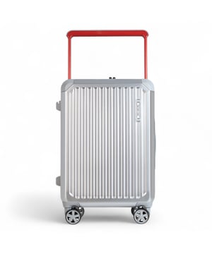 Upgrade uw reis met deze opvallende Hard Case Cabin Luggage, die een slanke, geribbelde zilveren buitenkant combineert met een levendige rode telescopische handgreep voor zowel stijl als robuuste duurzaamheid, zodat u altijd klaar bent voor uw volgende korte trip of snelle uitje. Belangrijkste kenmerken: Duurzame harde koffer: Gebouwd om de ontberingen van reizen te weerstaan, biedt superieure bescherming voor uw bezittingen. Moeiteloze mobiliteit: Uitgerust met 360° draaibare wielen voor soepel, multidirectioneel glijden door luchthavens en daarbuiten. Ergonomische rode handgreep: Een stevige, verstelbare telescopische handgreep biedt een comfortabele grip en voegt een vleugje kleur toe. Geïntegreerde bekerhouder: Handig ontworpen met een ingebouwde bekerhouder voor gemakkelijke toegang tot uw drankje onderweg. Zijhaak voor tassen: Heeft een geïntegreerde haak voor het veilig dragen van boodschappentassen of andere persoonlijke spullen. Stijlvol ontwerp: Heeft een opvallende zilveren geribbelde afwerking voor een moderne en verfijnde look. Reis met vertrouwen en stijl - deze handbagage is uw betrouwbare metgezel voor elke bestemming. Afmetingen en specificaties: Cabine: Afmetingen: 38 x 24 x 56,5 cm Gewicht: 3,17 kg Inhoud: 42,03 l