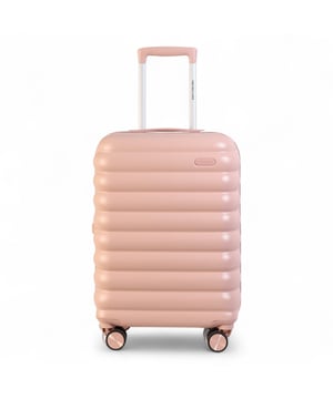 Upgrade je reiservaring met onze nieuwe Cloud Cabin Luggage – een stijlvolle handbagage van 37 x 22 x 55 cm, ontworpen om je fris, georganiseerd en onderweg te houden. De antibacteriële nano-koper voering helpt 99% van de bacteriën te elimineren, terwijl de binnenkant licht geparfumeerd is met jasmijn voor een prettige uitpakervaring. Deze handbagagekoffer, gemaakt met een lichtgewicht, duurzame buitenkant en een golvende wolkentextuur, is perfect voor korte trips en reizen met het vliegtuig. Hij glijdt soepel op 360° draaibare wielen en wordt geleverd met een stevige telescopische handgreep en een TSA-goedgekeurd slot voor extra veiligheid. Belangrijkste kenmerken: Afmetingen handbagage: 37 × 22 × 55 cm – Goedgekeurd in de cabine door de meeste grote luchtvaartmaatschappijen NanoCopper-voering: Ingebouwde antibacteriële bescherming (99%) Aromatisch interieur: Doordrenkt met stof met jasmijngeur Duurzame harde buitenkant: Lichtgewicht ABS+PC-materiaal met wolkenachtige rimpeltextuur TSA-slot: Geschikt voor reizen en veilig 360° draaiwielen: Soepele en stille wendbaarheid Ergonomische handgreep: Verstelbare en comfortabele grip Blijf fris, veilig en stijlvol — waar u ook reist.