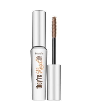 Discover the magic of They're Real! Tinted Primer in a rich mink brown shade. This innovative primer tints and defines while priming your lashes for a stunning look. Wear it alone for a natural effect or pair it with They're Real! Mascara for extraordinary length. Our water-resistant gel formula is enriched with provitamin B5 to condition lashes. 89% of users reported a natural look, and 94% noticed defined lashes with They're Real! Mascara. Apply with the ExtraFlex brush for easy separation and dramatic results. Perfect for any occasion.