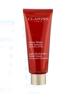 Discover the rejuvenating power of Clarins Super Restorative Hand Cream. This luxurious hand cream not only protects your hands from environmental stressors but also effectively diminishes age spots, giving your skin a more youthful appearance. Formulated with nourishing plant extracts, it absorbs quickly without leaving a greasy residue, ensuring your hands feel soft and revitalized. For best results, gently massage the cream into your hands, paying special attention to the backs and nails. Treat your hands to the care they deserve with Clarins.