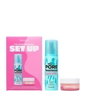 Achieve a flawless makeup look all day with The POREfessional Setting Spray & Powder Duo Gift Set. This essential set includes a full-size POREfessional: Super Setter that blurs pores with a lightweight mist and a mini POREfessional Power Powder to control oil and shine. With 16 hours of staying power, your makeup stays fresh from morning to evening. The set also features a sample of The POREfessional Get Unblocked Cleansing Oil for makeup removal. Perfect for touch-ups, apply Power Powder to oily areas and finish with Super Setter for a polished look.