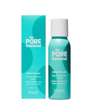 Transform your skincare routine with The POREfessional Wow Polish, a revolutionary exfoliating powder that refines pores and leaves your skin glowing. This water-activated formula combines unique powders to gently exfoliate without harshness. Dermatologist-tested and suitable for all skin types, this non-comedogenic powder offers visible results: 91% of users felt softer skin after one use, while 94% noticed reduced pores in two weeks. Mix with water, massage onto your face, and enjoy a refreshed complexion 1-2 times a week.
