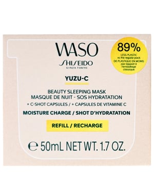 Revitalize your skin overnight with the Shiseido Waso YUZU-C Beauty Sleeping Mask Refill. This luxurious overnight treatment harnesses the refreshing power of yuzu citrus to deeply moisturize and enhance skin plumpness. Perfect for vegans, this mask helps to maintain optimal moisture levels for a radiant complexion. For best results, apply in the evening on a cleansed face and leave on overnight. Use twice a week to unveil a refreshed and glowing appearance. Elevate your skincare routine with this delightful and effective mask.