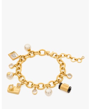 Picture Perfect Camera Charm Bracelet, Camera Charm Bracelet
