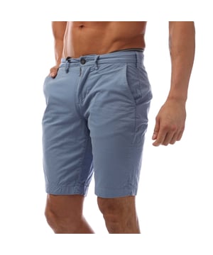 Mens Lyle And Scott Anfield Chino Shorts in blue.- Zip fly and button fastening.- Side pockets.- Back pockets.- Belt loops.- Lyle And Scott Golden Eagle woven logo badge on the rear pocket.- Branded button.- 100% Cotton.- Ref: SH1814VW825