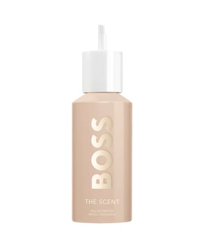 Unleash your allure with HUGO BOSS The Scent for Her Eau de Parfum Refill, a fragrance that embodies the chemistry of a powerful couple. This enchanting ambery-floral scent opens with vibrant Peach notes, exuding joyful energy, while the heart reveals a luxurious Osmanthus bouquet. The fragrance deepens with sultry White Musk, creating a lasting impression. Housed in an elegant, refillable bottle adorned with the iconic BOSS logo and a chic icy-gold cap, this perfume enhances your allure and promotes sustainability. The 150ml refill bottle ensures effortless replenishment of your scent.
