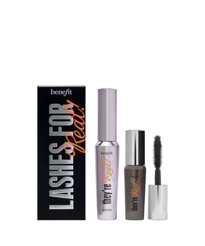 Discover the magic of stunning lashes with the Benefit They're Real Lengthening Mascara Duo Gift Set, valued at £42. This set features two powerful formulas: a full-sized 8.5g and a travel-sized 4g of the iconic They're Real! Beyond Mascara in Jet Black. Experience dramatic length, lift, and definition that lasts up to 36 hours. Perfect for on-the-go beauty, the mini mascara fits effortlessly into your pocket. Application is a breeze—simply wiggle the wand from base to tip for incredible results. Enhance your lash game and achieve the look of real, luscious lashes today!