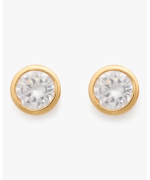 Sparkling Stone Bezel Studs, Bezel Studs