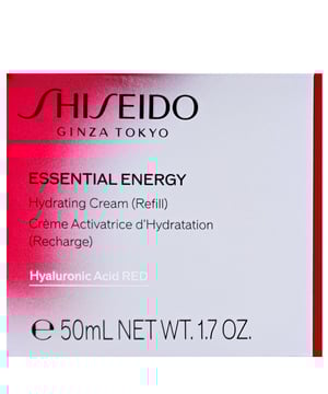 Experience the rejuvenating power of Shiseido Essential Energy Day and Night Cream Refill. This lightweight moisturiser is designed to provide your skin with vital hydration and energy, promoting a smooth and youthful complexion. Infused with hyaluronic acid, it locks in moisture for long-lasting hydration, while ginseng root extract energizes and soothes your skin. The addition of Citrus unshiu peel extract activates your skin's natural hydration process. For best results, apply morning and night on a cleansed face. Please note, this product is a refill.